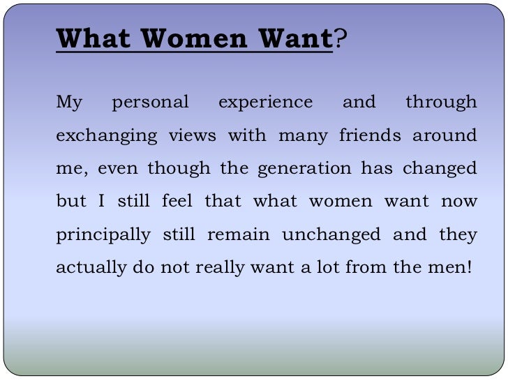 Women Need A What Man From Women Need A What Man From